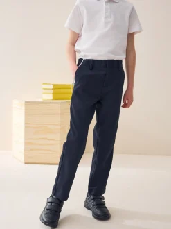 marine - Pantalons d’école Coupe droite (3-17ans)