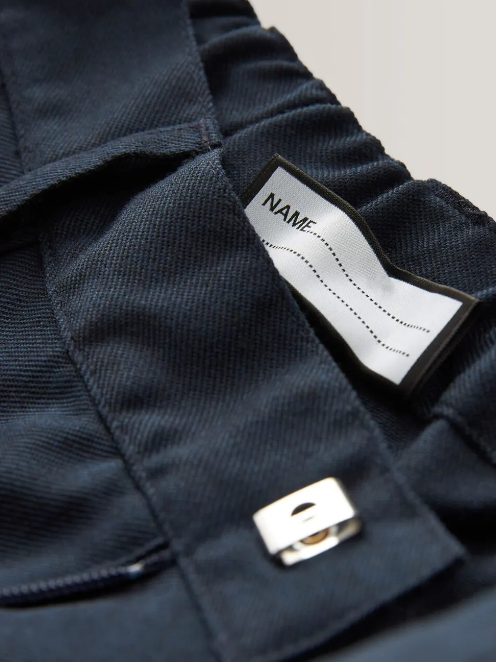 marine - Pantalons d’école Coupe droite (3-17ans)