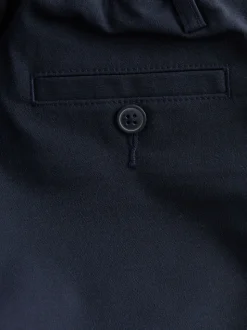 marine - Pantalons Skinny School habillés extensibles à enfiler (3-17ans)