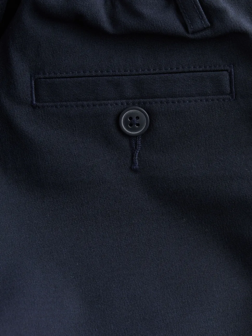 marine - Pantalons Skinny School habillés extensibles à enfiler (3-17ans)