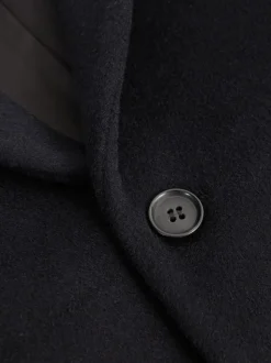 marine - Pardessus à boutonnage simple Reiss Gable