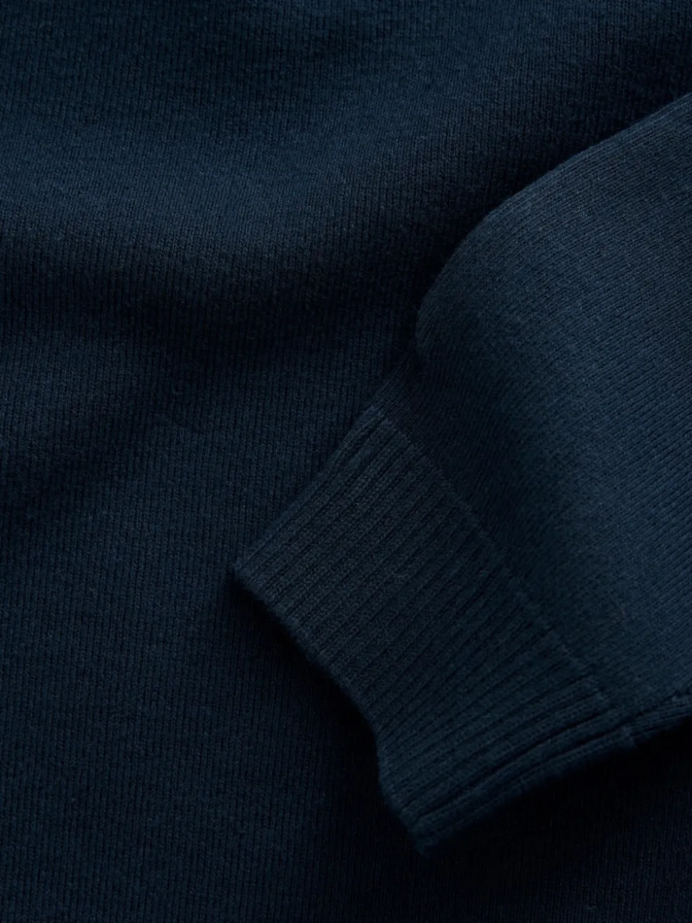 marine - Pull scolaire en maille à col rond (3-16ans)