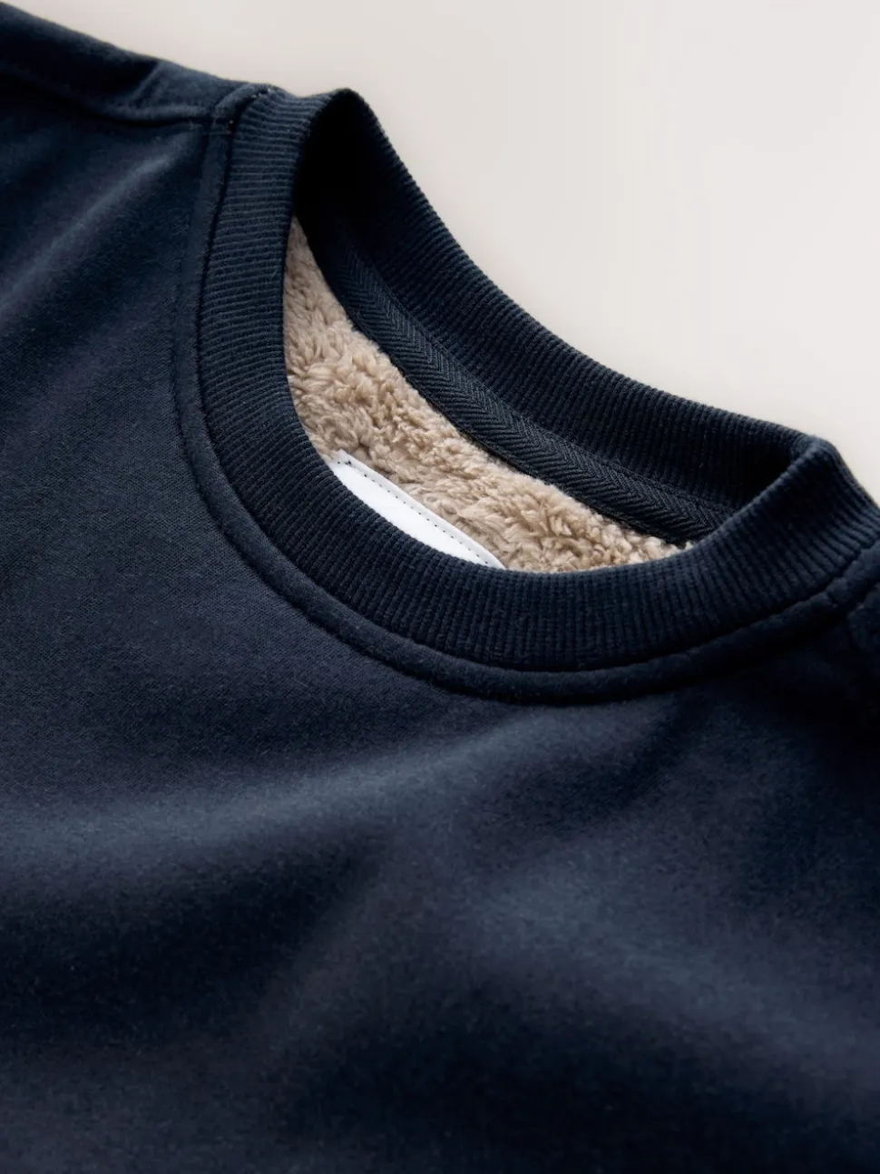 marine - Pyjama simple en laine polaire (3-16yrs)