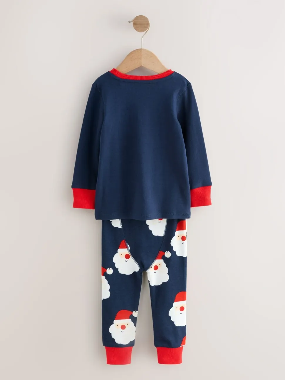 marine - Pyjamas de Noël Se blottir simple (9mois-12ans)