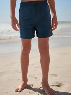 marine - Shorts de bain imprimés (4-16yrs)