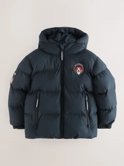 marine - Superdry Sports Puffer Coat