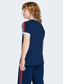 marine - T-shirt Adidas Original à 3 rayures