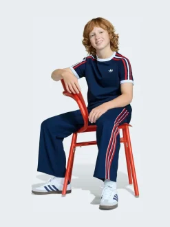 marine - T-shirt Adidas Original à 3 rayures