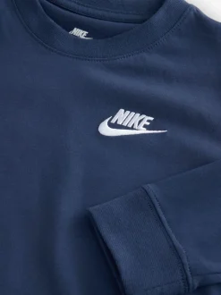 marine - T-shirt  de sport Nike à manches longues