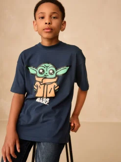 marine - T-shirt Mandalorian à manches courtes (3-16ans)