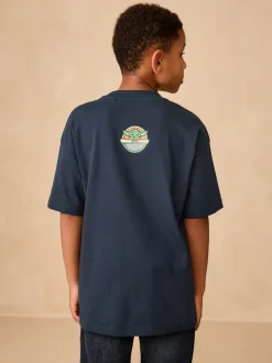 marine - T-shirt Mandalorian à manches courtes (3-16ans)