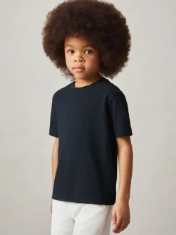 marine - T-shirt ras du cou Reiss Honor