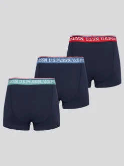 marine - U.S. Polo Assn. Lot de 3 malles