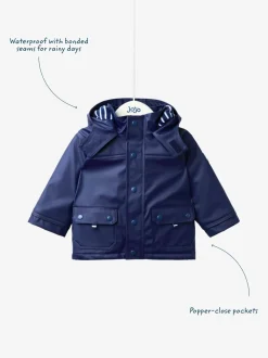 marine - Veste imperméable JoJo Maman Bébé