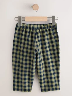 Marine Gingham - Pantalon à enfiler Barrel (3mois7ans) (3mois à7ans)