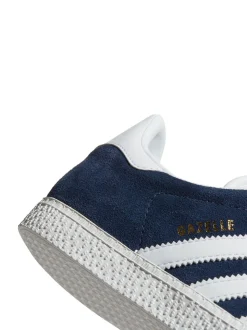 Marine/Blanc - Baskets adidas Originals Gazelle Lace Junior