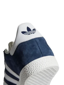 Marine/Blanc - Baskets adidas Originals Gazelle Lace Junior