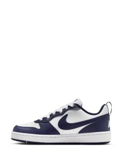 Marine/Blanc - Baskets basses Nike Youth Court Borough