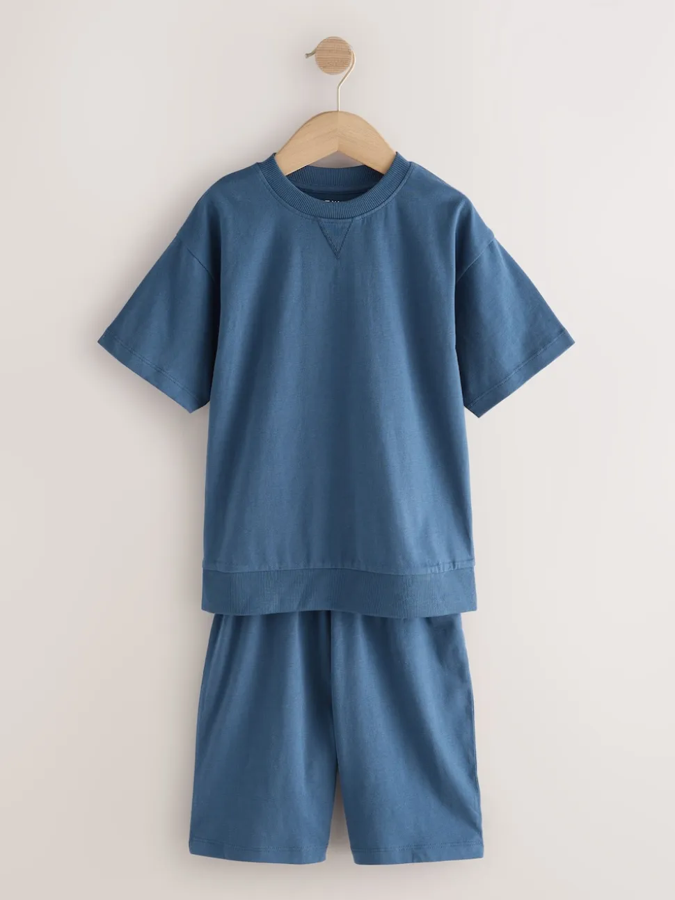 Marine/Gris - Lot de 3 pyjamas à jambes courtes (3-16ans) (3-16ans)