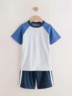 Marine/Gris - Pyjama court 3 Pack (3-16ans)