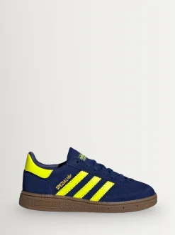 Marine/Jaune - Baskets adidas Originals Handball Spezial