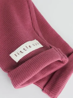 Marine/marron motif ours - Hauts et Leggings 6 pièces bébé (0mois-3ans)