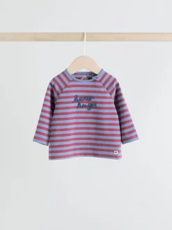 Marine/marron motif ours - Hauts et Leggings 6 pièces bébé (0mois-3ans)