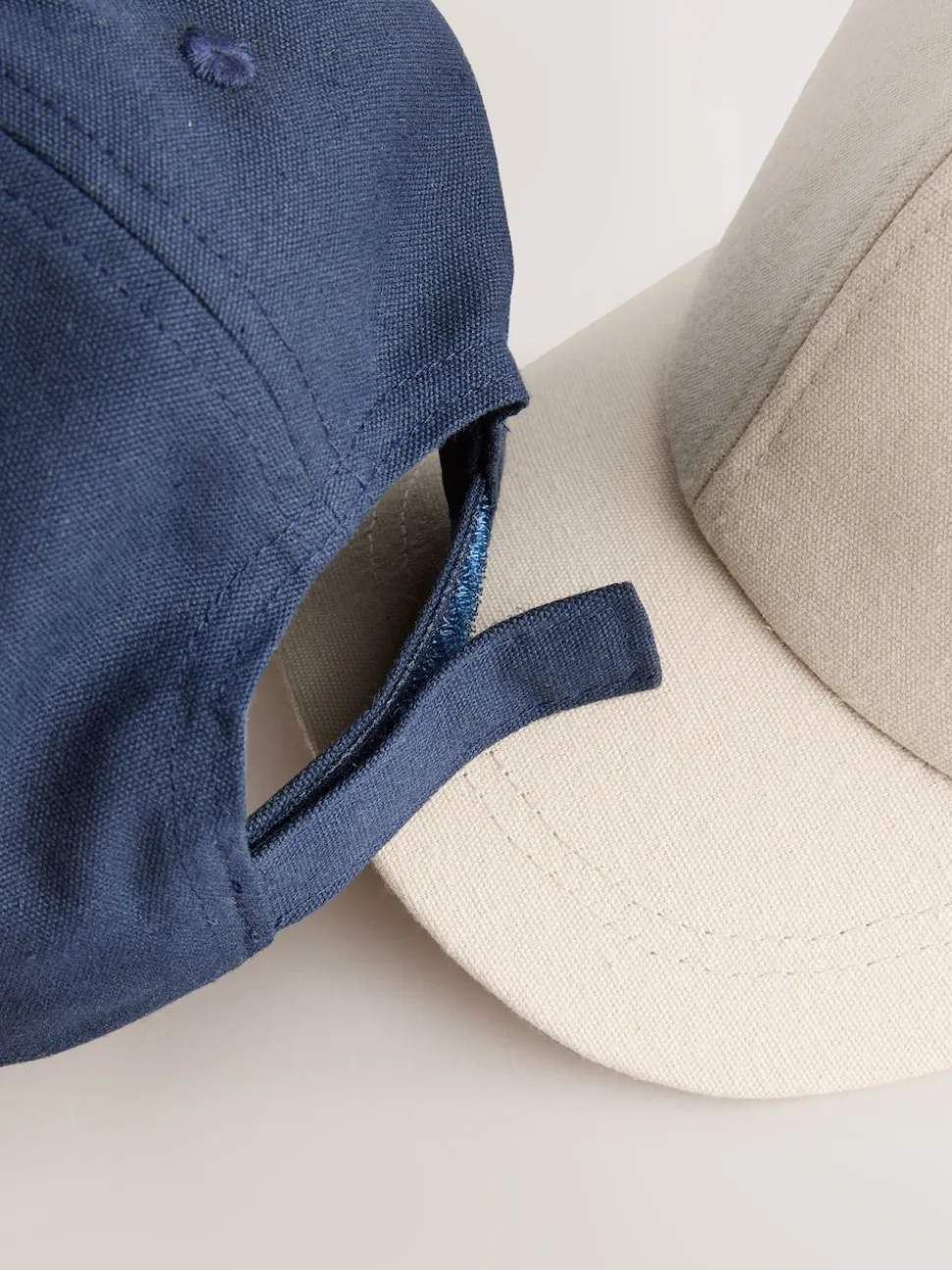 Marine/Pierre - Casquettes de baseball 100% coton 2 Pack (1-16ans)