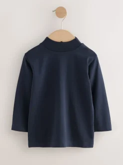 Marine/Pierre - T-shirts à manches longues et col roulé Lot de 2 (3mois7ans)