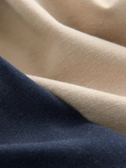 Marine/Pierre - T-shirts à manches longues et col roulé Lot de 2 (3mois7ans)