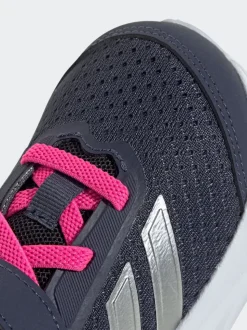 Marine/Rose - adidas Duramo 2.0 Baskets bébé à crochets et boucles