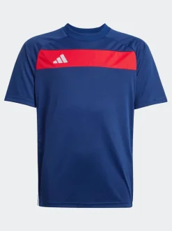 Marine/Rouge - T-shirt adidas Tiro 25 Essentials enfant