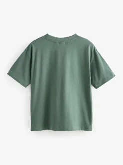 Marine/Vert/Gris - Baker by Ted Baker T-shirt 3 Pack