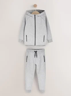 Marl gris - Ensemble sweats à capuche et joggings Vêtements de sport