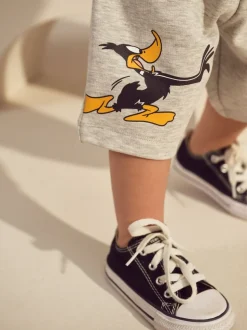 Marl gris - Looney Tunes Ensemble sweat à capuche et short à manches courtes (6mois8ans)