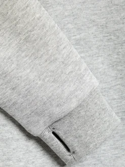 Marl gris - Tech Vêtements de sport Zip Through Hoodie (3-16yrs)