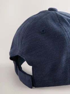 Marl marine - Jersey Baseball 100% Cotton Casquette (3mths-16yrs)