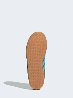 Marron - Baskets adidas Originals Gazelle Lace Junior