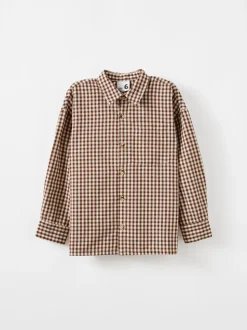 Marron - Chemise de skate à manches longues Cotton On Carter