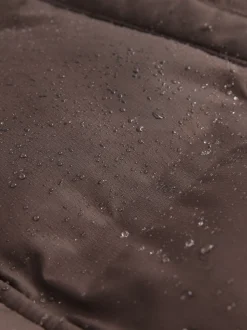 Marron - Doudoune imperméable à Gamme longue doublée de polaire (3-17ans)