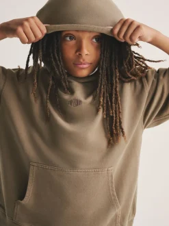 Marron - Ensemble Superdry sweat et short