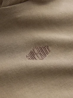 Marron - Ensemble Superdry sweat et short