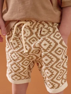 Marron - Ensemble t-shirt et short à manches courtes Lot de 2 (3mois à7ans) (3mois à7ans)