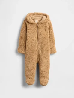 Marron - Gap Veste sherpa en peluche (nouveau-né de12mois) (0-12mois)