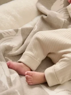 Marron - Mamas & Papas Ensemble veste et Leggings en jersey marron pour caneton 100% coton