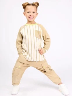 Marron - Pantalon cargo GEN