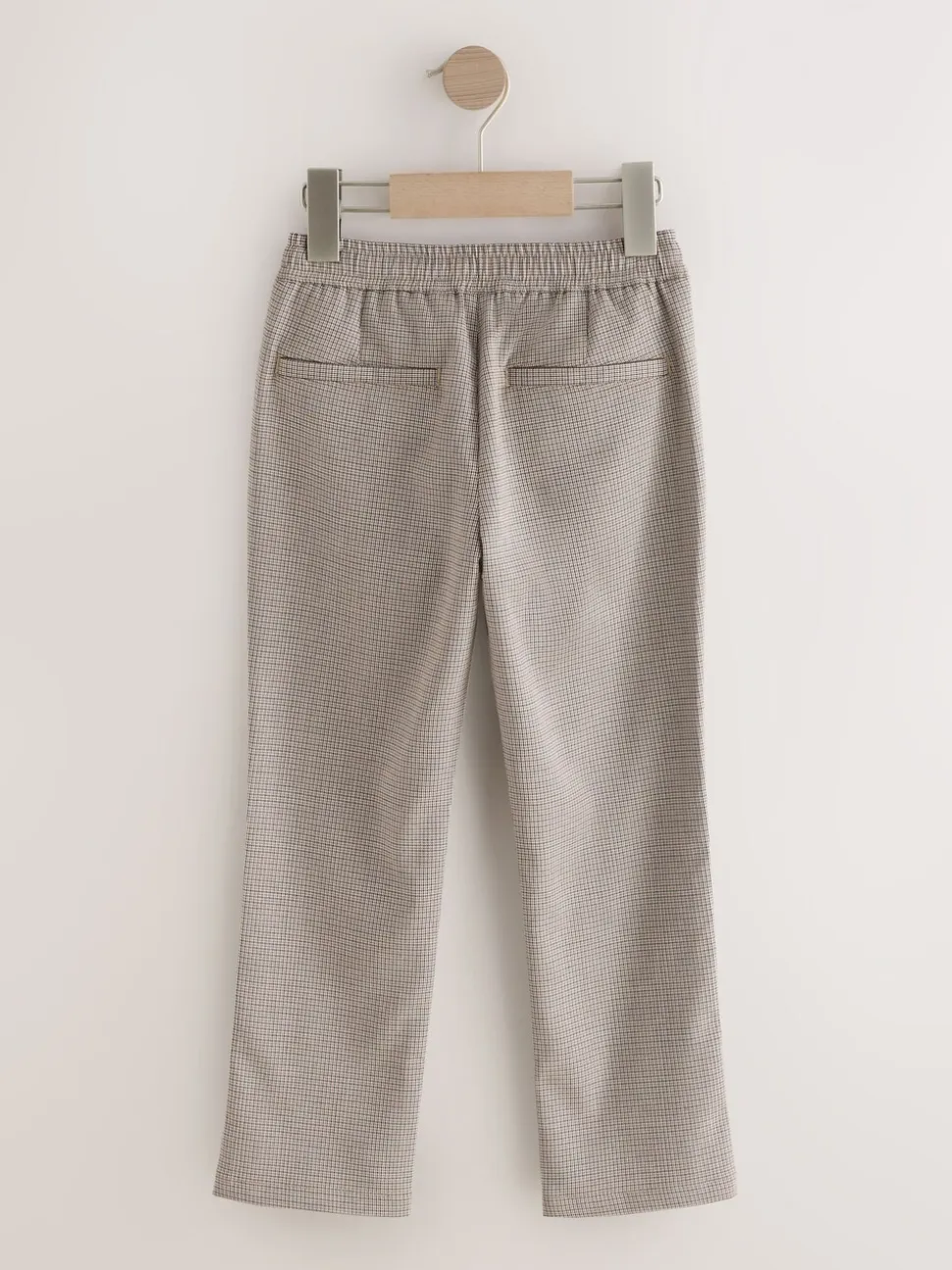 Marron - Pantalon tissé élégant (3-16ans)