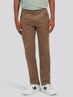 Marron - Pantalons U.S. Polo Assn Core à 5 poches