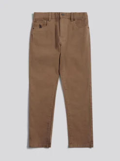 Marron - Pantalons U.S. Polo Assn Core à 5 poches