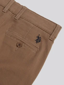 Marron - Pantalons U.S. Polo Assn classiques